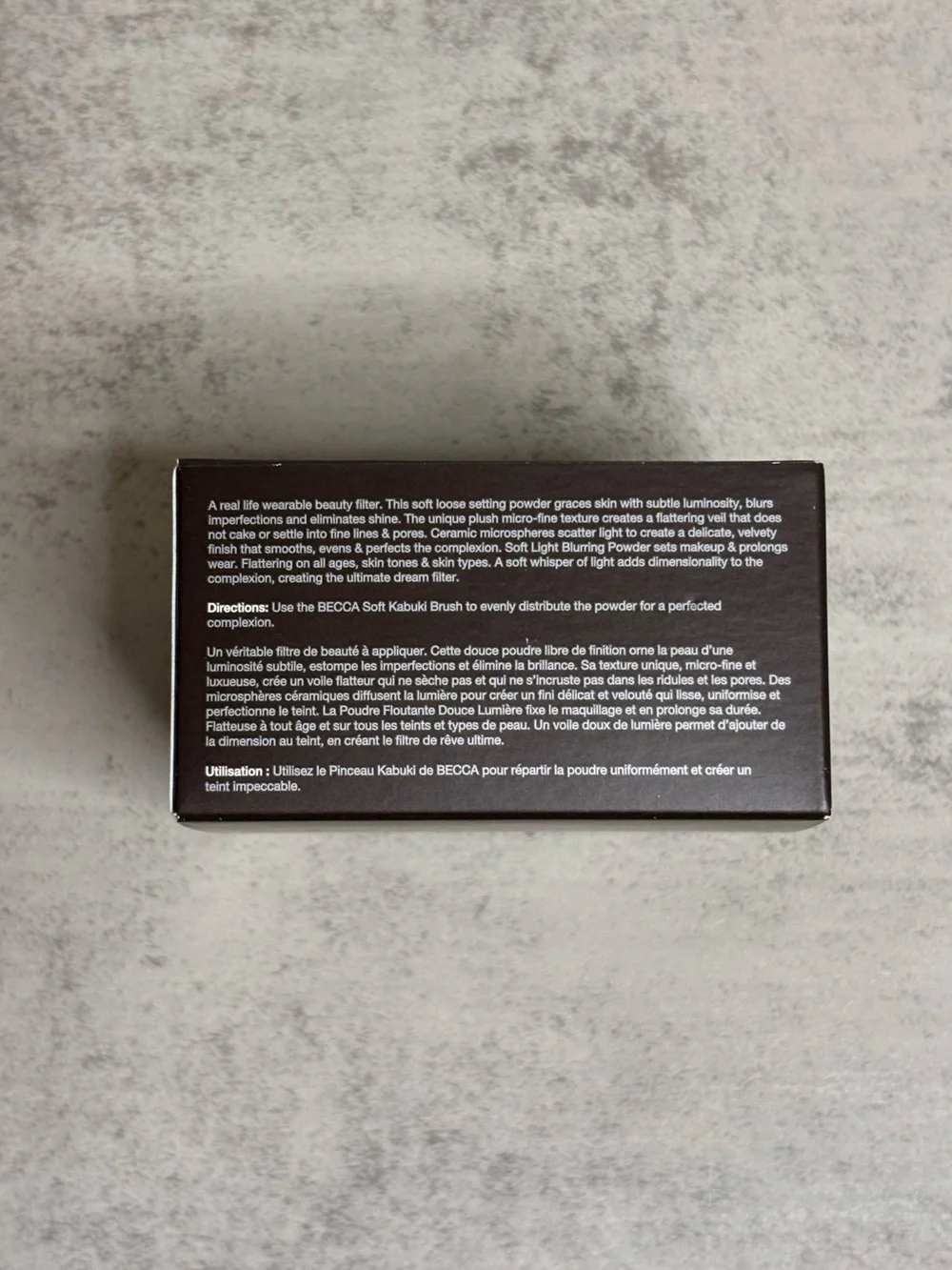 BECCA new box